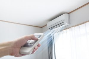 ductless-ac-blowing-cold-air
