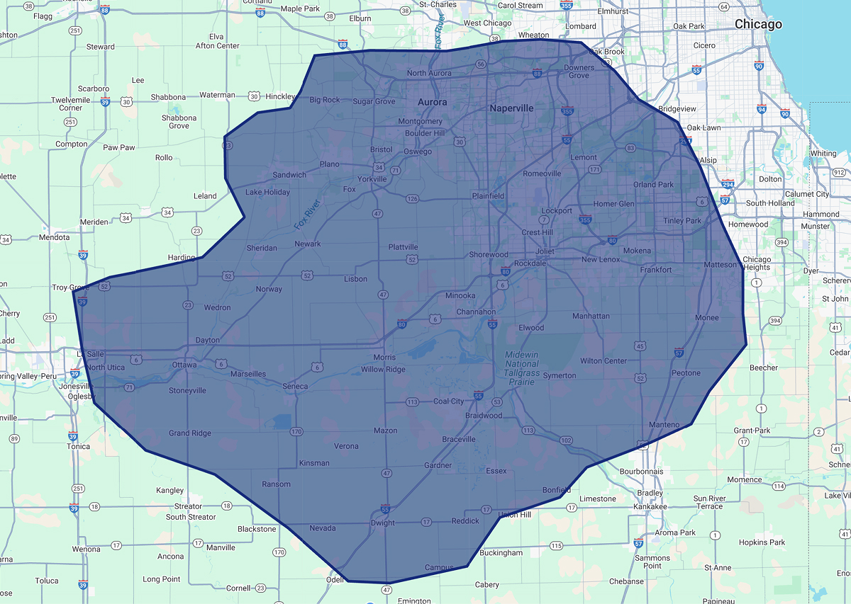 comfort-first-service-area-map